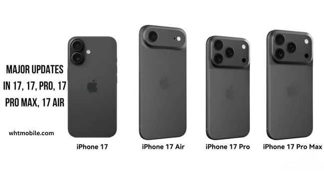 major updates in iphone 17