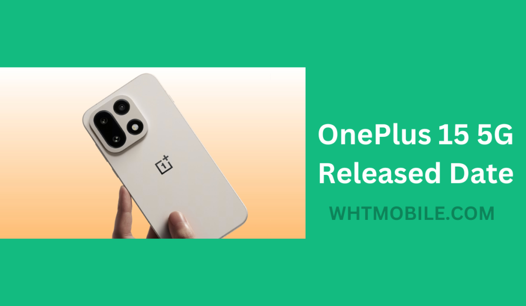 OnePlus 15 5G mobile release date